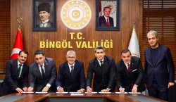 BİNGÖL`DE 115 MİLYON LİRALIK  İŞGEM YATIRIM İMZALARI ATILDI