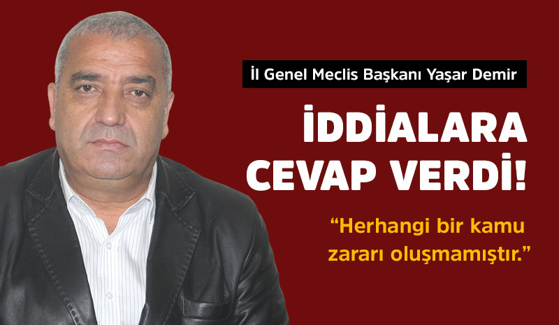 DEMİR, İDDİALARA CEVAP VERDİ!