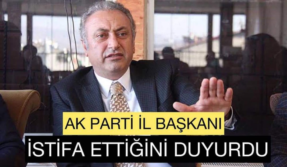 GÜLER, İSTİFA ETTİ