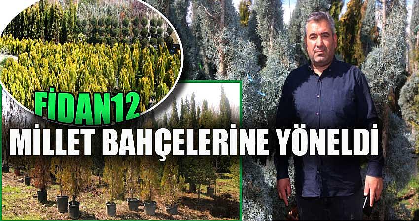 MİLLET BAHÇELERİNE YÖNELDİ