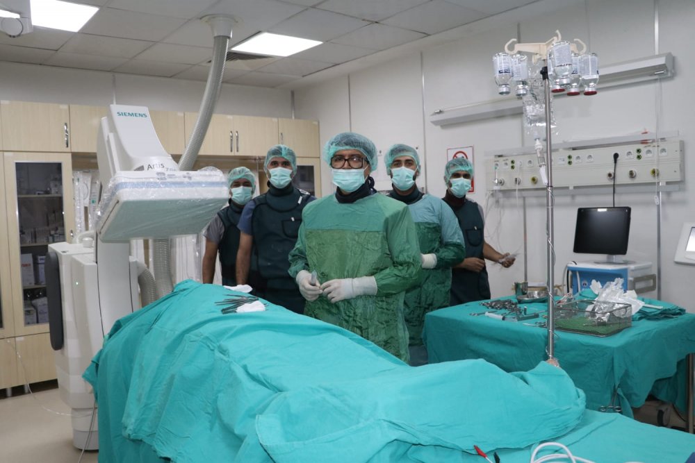 DEVLET HASTANESİN DE BİR İLK
