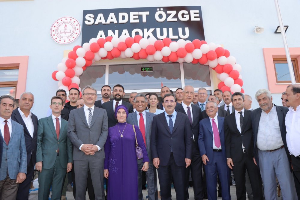 SAADET ÖZGE ANAOKULUNUN AÇILIŞI YAPILDI