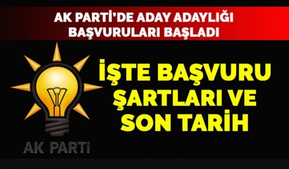 BAŞVURULAR BAŞLADI