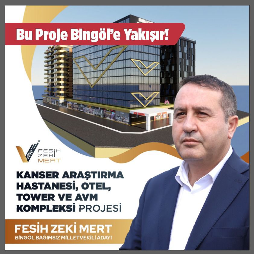 BU PROJE BİNGÖL`E YAKIŞIR