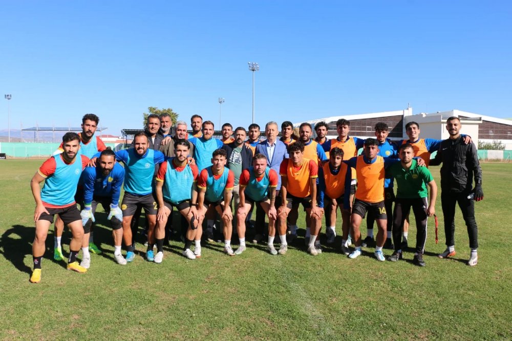 GENÇ MURATSPOR`A MORAL ZİYARETİ