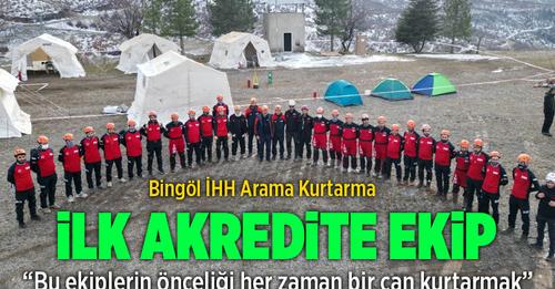 BİNGÖL`ÜN  İLK AKREDİTE EKİPİ  OLDULAR