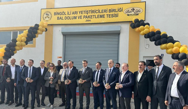BİNGÖL BALI    MİGROS RAFLARINDA YERİNİ ALDI