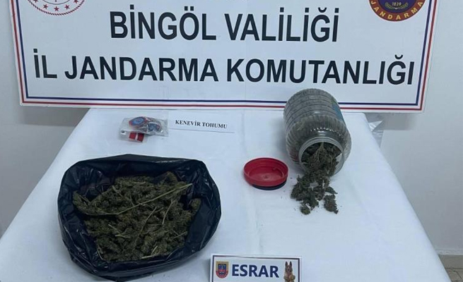BİNGÖL`DE UYUŞTURUCU OPERASYONU