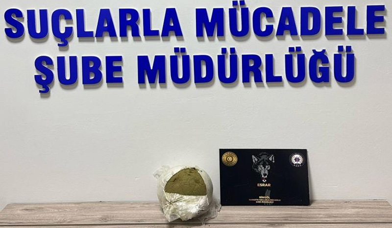 1.5 KİLO TOZ ESRAR  ELE GEÇİRİLDİ