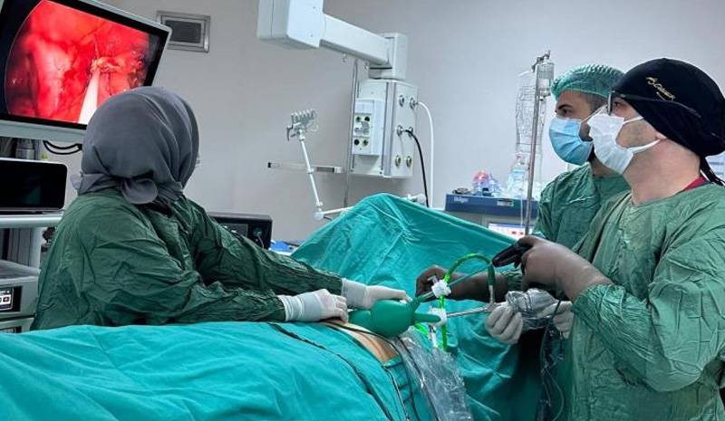 BİNGÖL`DE KAPALI APANDİST AMELİYATI YAPILDI