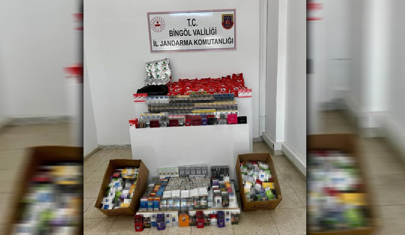 GENÇ`TE KAÇAKÇILIK OPERASYONU