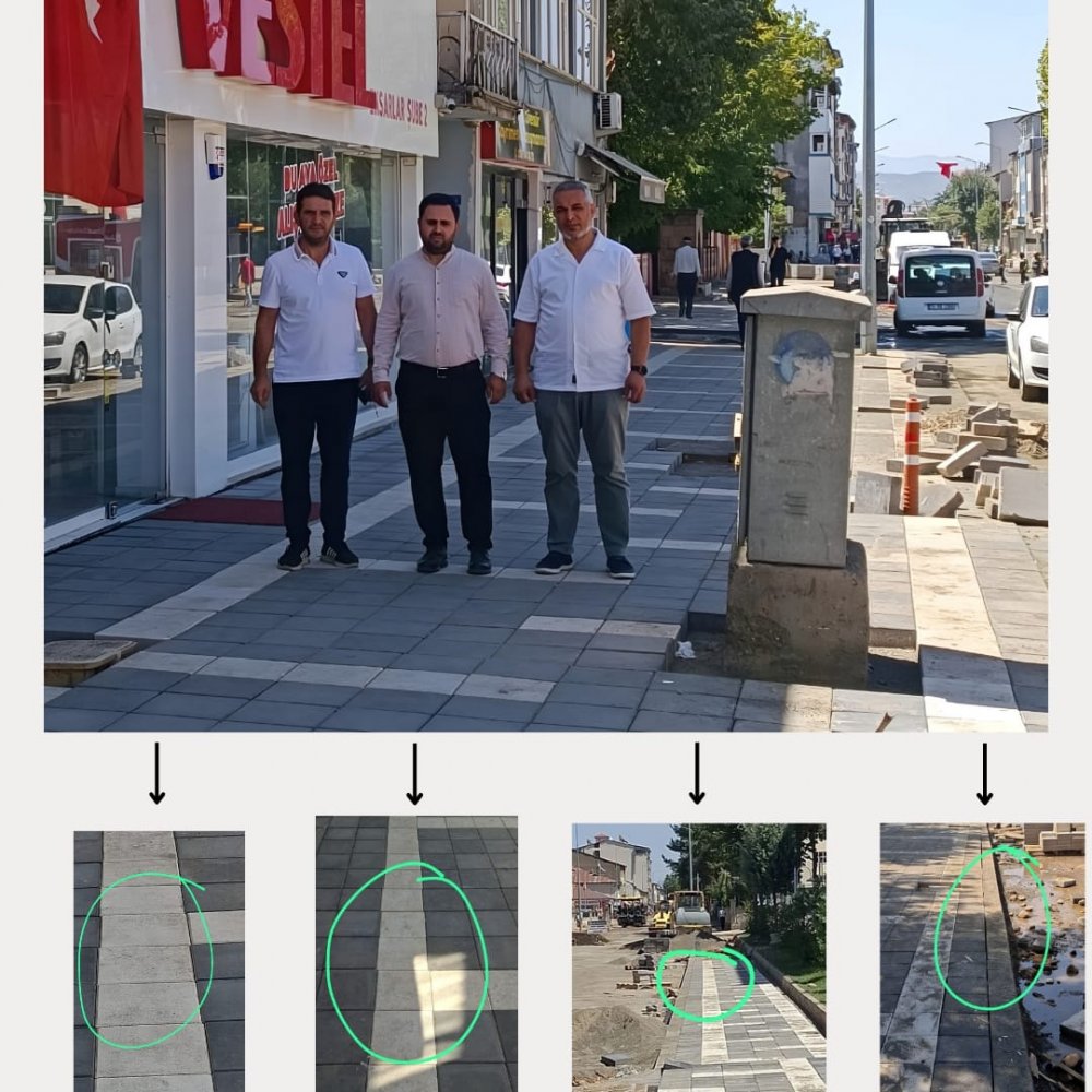 HÜDA PAR`DAN ANA CADDE ÇALIŞMALARINA TEPKİ
