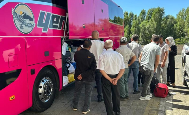 OTOBÜS TERMİNALİ`NDE  ÖĞRENCİ YOĞUNLUGU