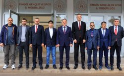 VALİ  USTA`DAN  YENİ MÜDÜRLERE MESAJLI TAVSİYE
