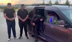 YOL KONTROLÜNDE YAKALANDILAR