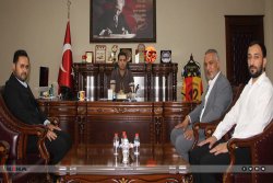 HÜDAPAR`DAN  KAYMAKAM GÜZEL`E ZİYARET