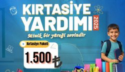 UMUT KERVANI`NDAN  KIRTASİYE YARDIM ÇAGRISI