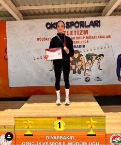 HELİN ÇATKIN`DAN ÇİFTE ZAFER! TÜRKİYE ŞAMPİYONASİNA KATILMAYA HAK KAZANDI